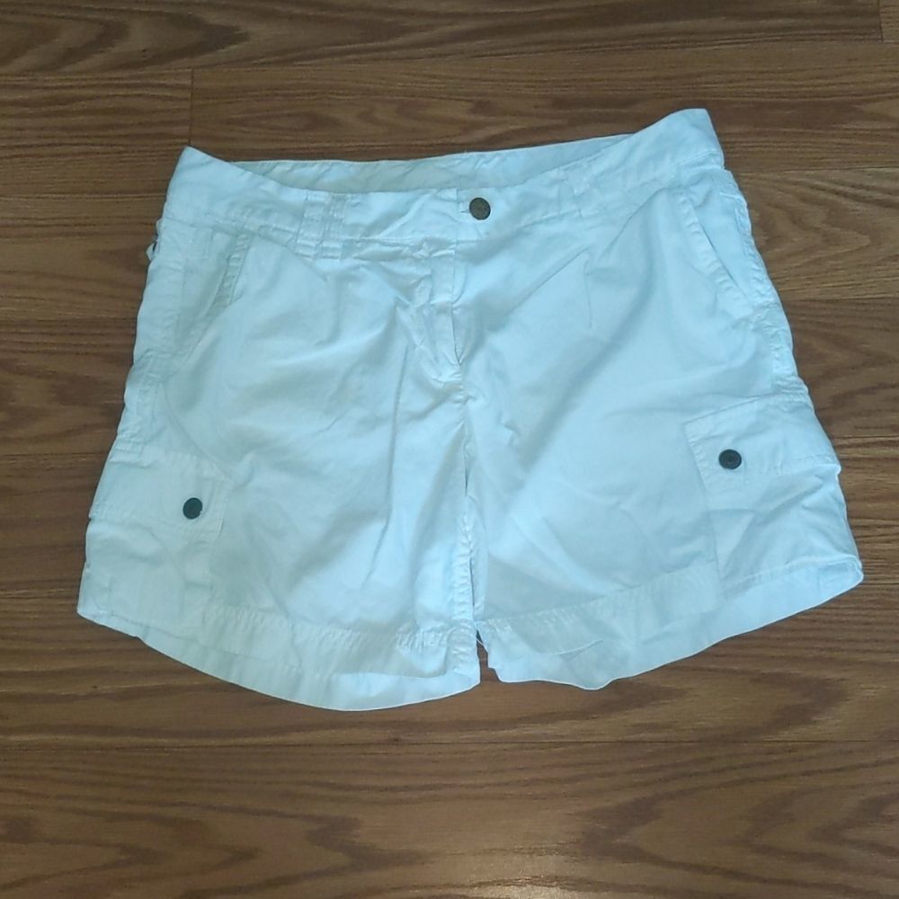 J. Crew broken in chino classic twill shorts Sz 6 EUC